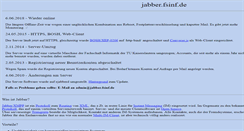 Desktop Screenshot of jabber.fsinf.de